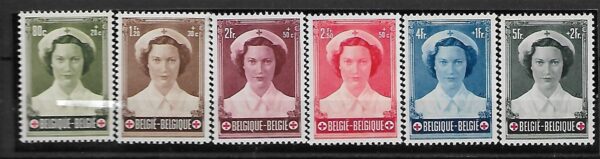 CZERWONY KRZYŻ BELGIA MI.961-966**