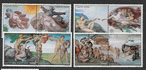 MALARSTWO WATYKAN MI.1107-1114**