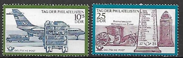 DZIEŃ ZNACZKA DDR MI.1703-1704**