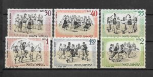 STROJE LUDOWE I FOLKLOR RUMUNIA MI.2487-2492**