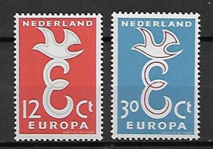 EUROPA CEPT HOLANDIA MI.718-719**