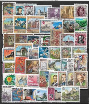 ZESTAW ZNACZKÓW AUSTRIA NR 13