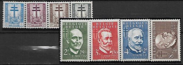 WALKA Z GRUŹLICĄ BELGIA MI.979-986**