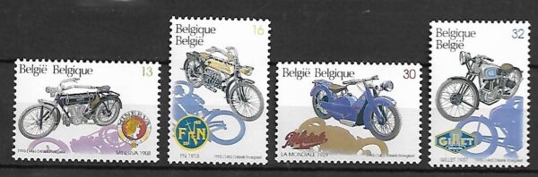 MOTOCYKLE BELGIA MI.2667-2670**