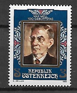 SŁAWNI LUDZIE AUSTRIA MI.1723**