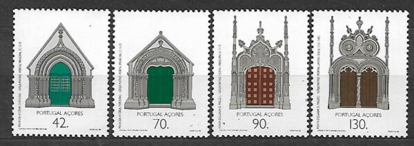 OKIENNICE AZORY MI.438-441**