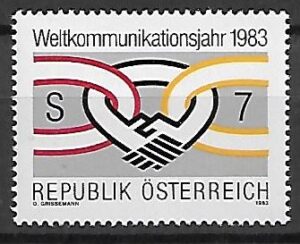 ŚWIATOWY ROK KOMUNIKACJI AUSTRIA MI.1731**