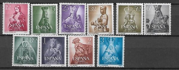 ROK MARYJNY HISZPANIA MI.1028-1037**