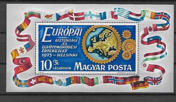 EUROPA CEPT WĘGRY MI.BL.113**