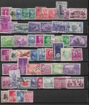 ZESTAW ZNACZKÓW USA NR 17