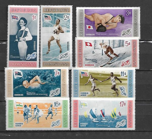 OLIMPIADA LETNIA DOMINIKANA MI.660-667**