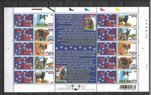 PSY BELGIA MI.ARK.3114-3118**