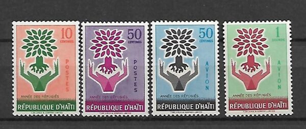 DZIEŃ UCHODŹCY HAITI MI.599-602**
