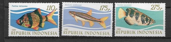 RYBY INDONEZJA MI.1116-1118**