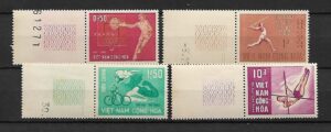 OLIMPIADA LETNIA WIETNAM MI.349-352**