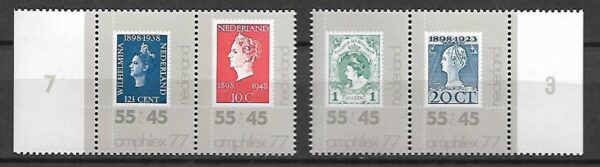 DZIEŃ ZNACZKA HOLANDIA MI.1101-1104**