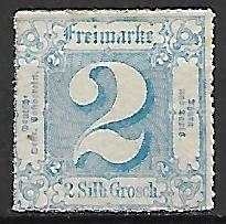 KSIĘSTWA NIEMIECKIE THURU UND TAXIS MI.49*