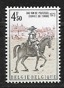 DZIEŃ ZNACZKA BELGIA MI.1721**