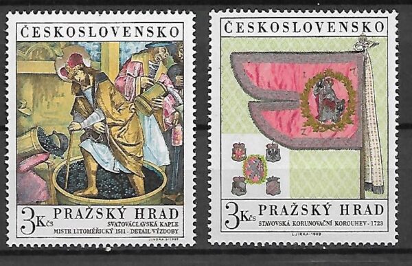 MALARSTWO CZECHOSŁOWACJA MI.1876-1877**