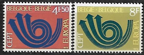 EUROPA CEPT BELGIA MI.1722-1723**