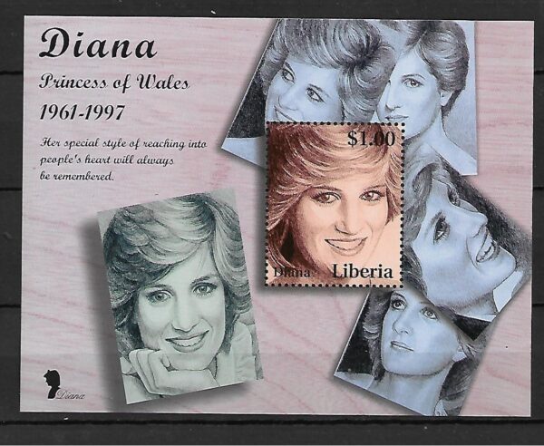 KSIĘŻNA DIANA LIBERIA**