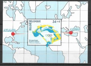 OLIMPIADA SPORTOWA BELGIA MI.BL.66**