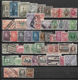 ZESTAW ZNACZKÓW BELGIA NR 16