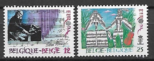 EUROPA CEPT BELGIA MI.2227-2228**