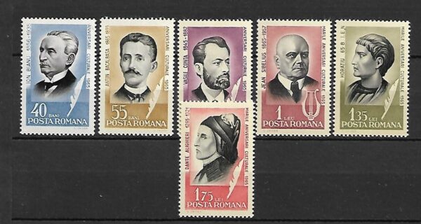 SŁAWNI LUDZIE RUMUNIA MI.2396-2401**