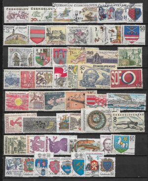 ZESTAW ZNACZKÓW CZECHOSŁOWACJA NR 17