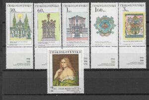 WYSTAWA FILATELISTYCZNA CZECHOSŁOWACJA MI.1798-1803**Z.P