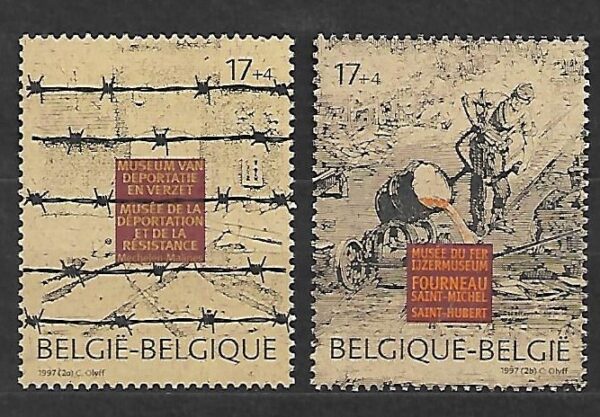 MUZEUM BELGIA MI.2734-2735**
