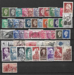 ZESTAW ZNACZKÓW FRANCJA NR 19