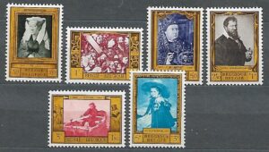 SŁAWNI LUDZIE BELGIA MI.1119-1124**