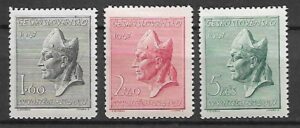SŁAWNI LUDZIE CZECHOSŁOWACJA MI.515-517**