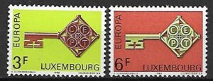 EUROPA CEPT LUXEMBURG MI.771-772**