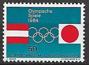 OLIMPIADA LIECHTENSTEIN MI.437**