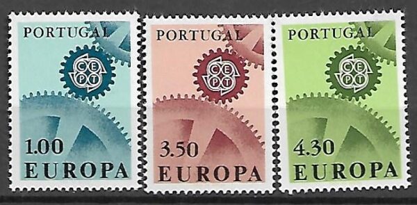 EUROPA CEPT PORTUGALIA MI.1026-1028**
