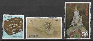 MALARSTWO JAPONIA MI.996-998**