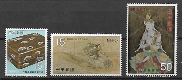 MALARSTWO JAPONIA MI.996-998**