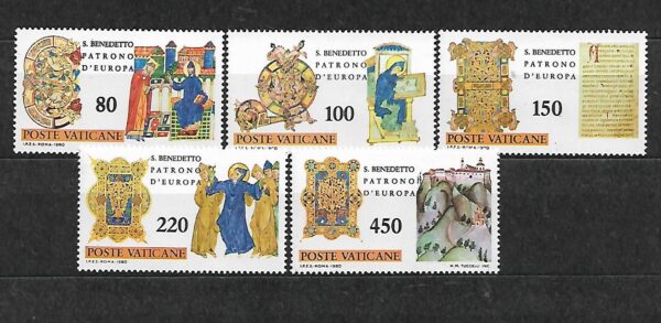 EUROPA WATYKAN MI.759-763**