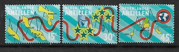 MAPA ANTYLLE HOLENDERSKIE MI.269-271**
