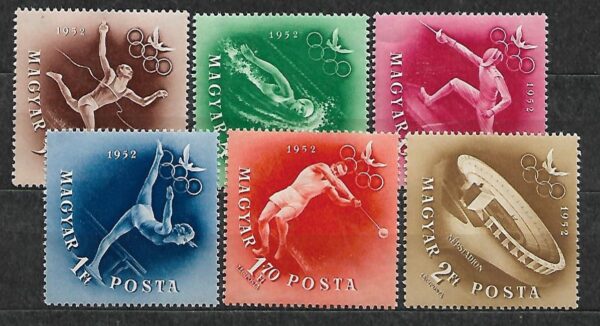OLIMPIADA LETNIA WĘGRY MI.1247-1252**
