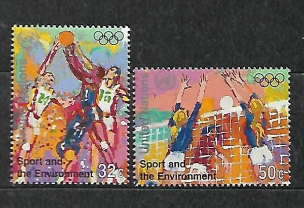 OLIMPIADA SPORTOWA ONZ NOWY JORK MI.716-717**