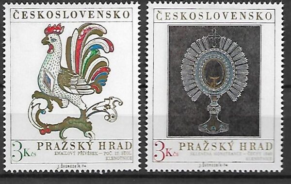 SZTUKA CZECHOSŁOWACJA MI.2201-2202**