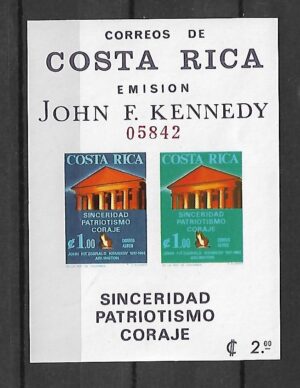 J.F.KENNEDY KOSTARYKA MI.BL.8B**