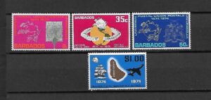 UNION BARBADOS MI.381-384**