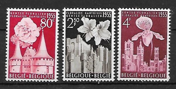 KWIATY BELGIA MI.1010-1012**