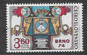 WYSTAWA FILATELISTYCZNA CZECHOSŁOWACJA MI.2184**