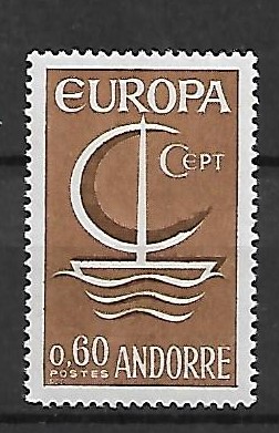 EUROPA CEPT ANDORRA FRANCUSKA MI.198**